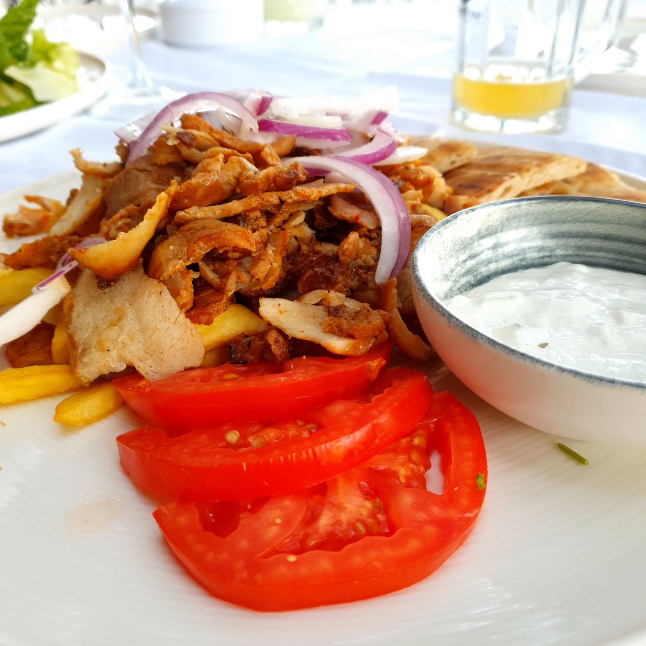 Gyros zum Abendessen