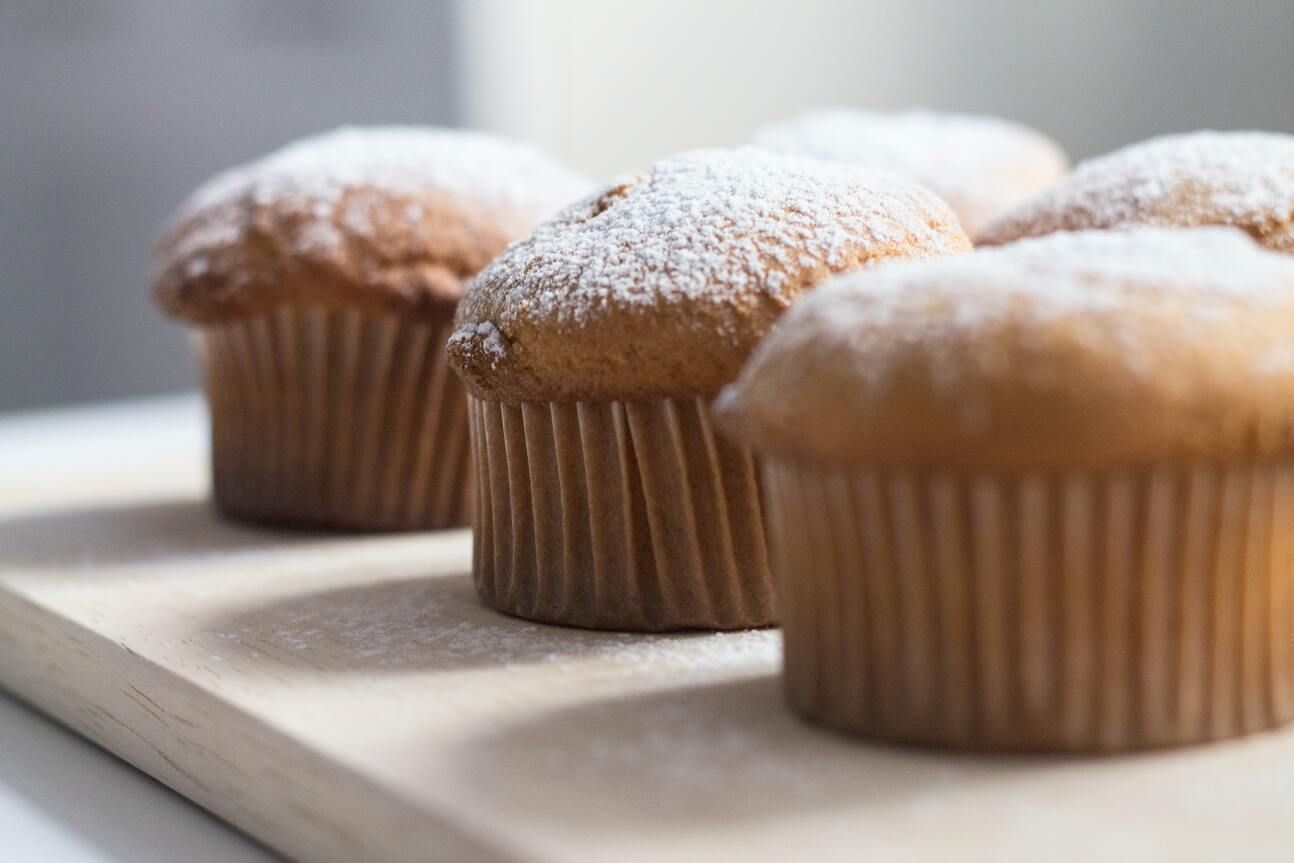 Ein ganz normaler Muffin mit besonderem Innenleben.